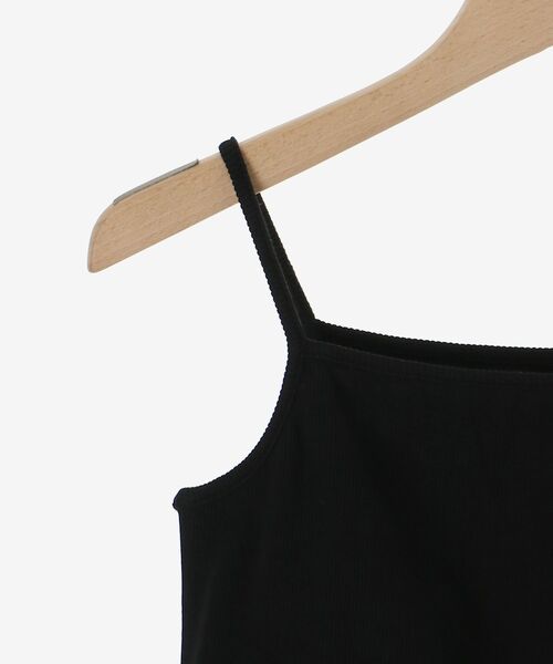 MAJESTIC LEGON（マジェスティックレゴン）の「カップ付き裾ペプラムキャミソール（キャミソール・レディース・アイボリー/ブラック系その他/ホワイト系その他2・MEDIUM）」の16枚目の写真