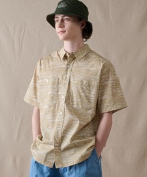 セール】TOWNCRAFT / タウンクラフト 60S OMBRE OPEN COLLAR SHIRT