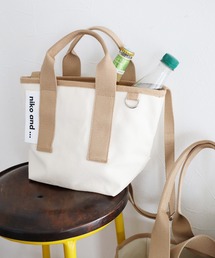 niko and... | ニコロゴキャンバスショルダーバッグ【ニコロゴトート】(ショルダーバッグ)