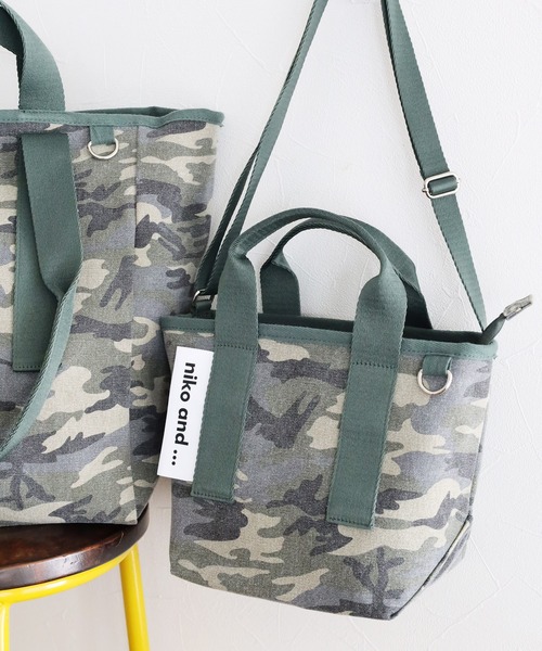 niko and...（ニコアンド）の「ニコロゴキャンバスショルダーバッグ【ニコロゴトート】（ショルダーバッグ・レディース・その他3/その他1/その他2・0）」の3枚目の写真