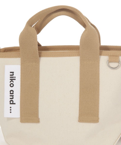 niko and...（ニコアンド）の「ニコロゴキャンバスショルダーバッグ【ニコロゴトート】（ショルダーバッグ・レディース・その他3/その他1/その他2・0）」の12枚目の写真
