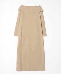 Demi-Luxe BEAMS | D オフショルロングOP(ワンピース)