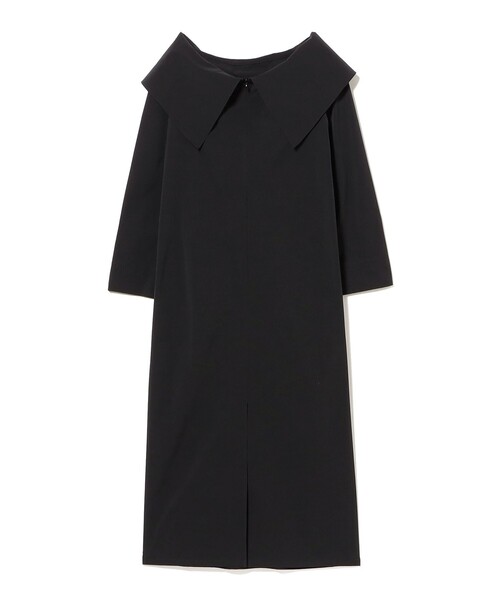 Demi-Luxe BEAMS(デミルクス ビームス)の「【8/6値下げ】オフショルダー ロングワンピース(ワンピース・レディース・ブラック/ベージュ・38/36)」の6枚目の写真