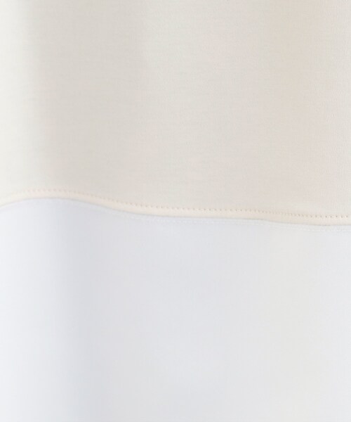 SHOO・LA・RUE（シューラルー）の「【接触冷感/UVカット/抗菌防臭】体型カバーも叶う　裾切り替えAライントップス（Tシャツ/カットソー・レディース・ベージュ系その他7/チャコール/サックスブルー/ブラック・03/02/04）」の19枚目の写真