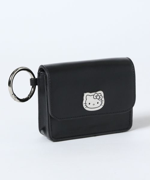 JEANASIS（ジーナシス）の「【ハローキティ】スクエアポーチ/645180（ポーチ・レディース・レッド/ブラック・FREE）」の3枚目の写真