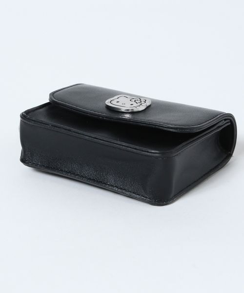 JEANASIS（ジーナシス）の「【ハローキティ】スクエアポーチ/645180（ポーチ・レディース・レッド/ブラック・FREE）」の7枚目の写真