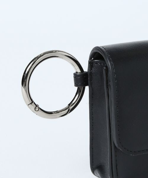 JEANASIS（ジーナシス）の「【ハローキティ】スクエアポーチ/645180（ポーチ・レディース・レッド/ブラック・FREE）」の8枚目の写真