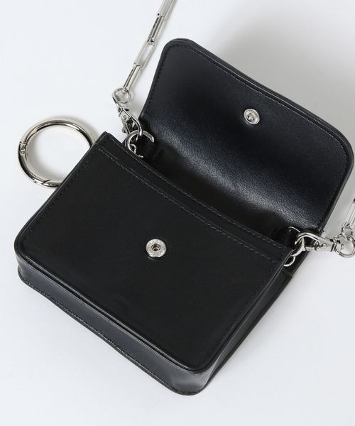 JEANASIS（ジーナシス）の「【ハローキティ】スクエアポーチ/645180（ポーチ・レディース・レッド/ブラック・FREE）」の9枚目の写真