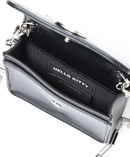 JEANASIS（ジーナシス）の「【ハローキティ】スクエアポーチ/645180（ポーチ・レディース・レッド/ブラック・FREE）」の12枚目の写真