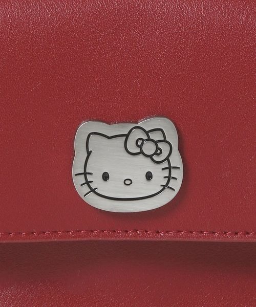 JEANASIS（ジーナシス）の「【ハローキティ】スクエアポーチ/645180（ポーチ・レディース・レッド/ブラック・FREE）」の14枚目の写真