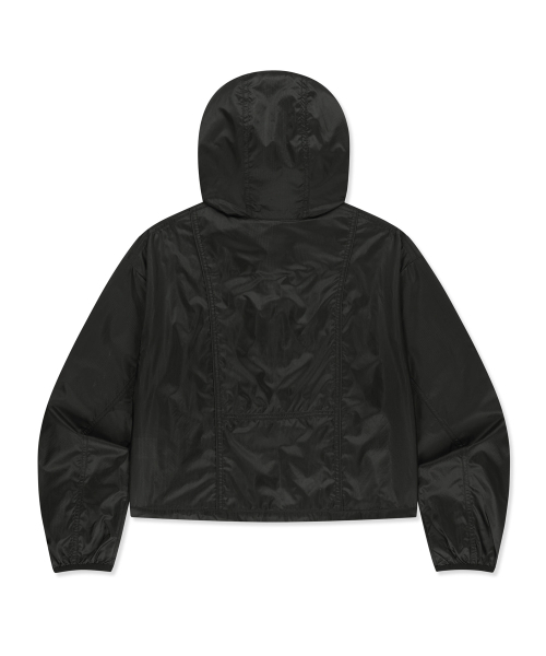 BROWNBREATH(ブラウンブレス)の「W SHRRING LIGHT WINDBREAKER - BLACK(ナイロンジャケット・レディース・その他・SMALL/MEDIUM)」の2枚目の写真
