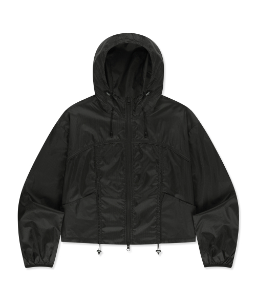 BROWNBREATH(ブラウンブレス)の「W SHRRING LIGHT WINDBREAKER - BLACK(ナイロンジャケット・レディース・その他・SMALL/MEDIUM)」の3枚目の写真