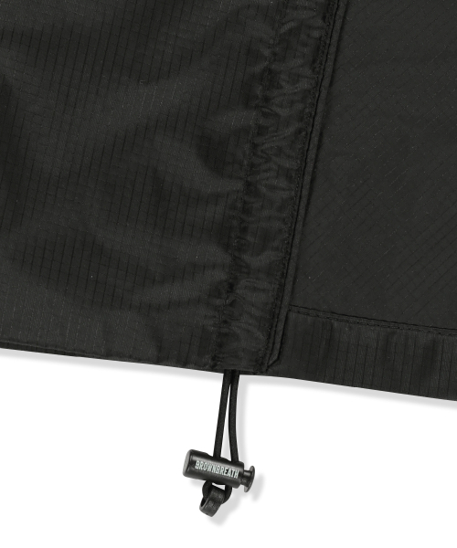 BROWNBREATH(ブラウンブレス)の「W SHRRING LIGHT WINDBREAKER - BLACK(ナイロンジャケット・レディース・その他・SMALL/MEDIUM)」の10枚目の写真