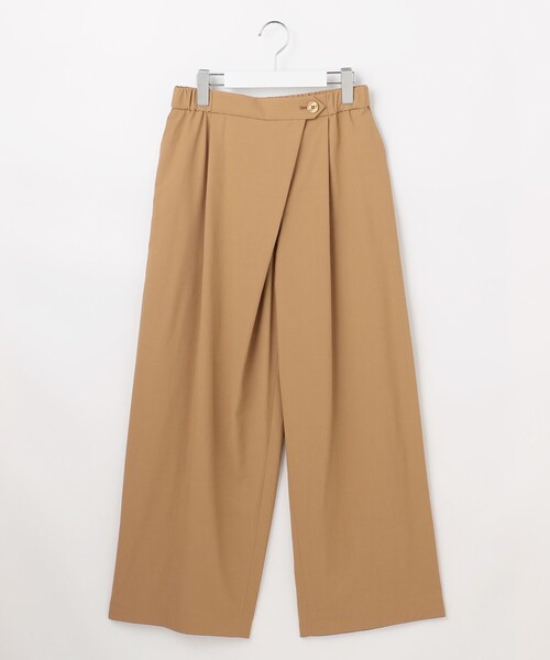 自由区(ジユウク)の「ファンクショナルブロード カーブパンツ(その他パンツ・レディース・ネイビー系/アイボリー系/黄土色系・44/46)」の17枚目の写真