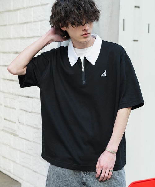 セール】新色追加 KANGOL カンゴール 別注コラボ 接触冷感鹿の子ハーフ