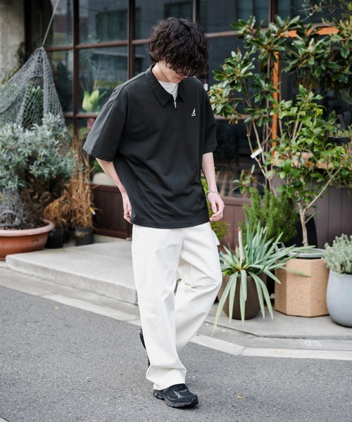 セール】新色追加 KANGOL カンゴール 別注コラボ 接触冷感鹿の子ハーフ
