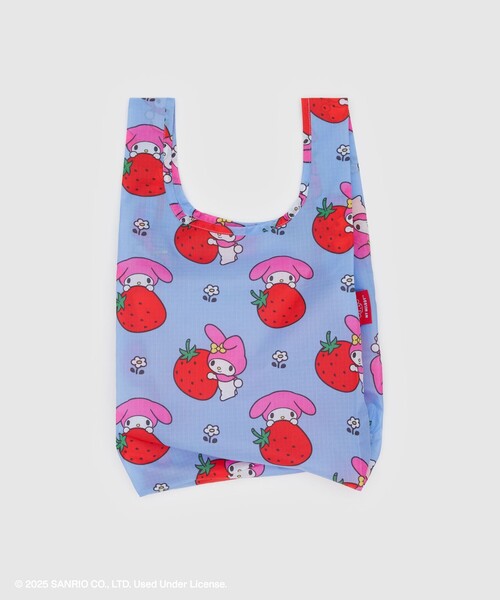 BAGGU(バグー)の「<BAGGU×Sanrio>BABY エコバッグ(エコバッグ/サブバッグ・レディース・ピンク/レッド/ライトブルー・FREE)」の2枚目の写真