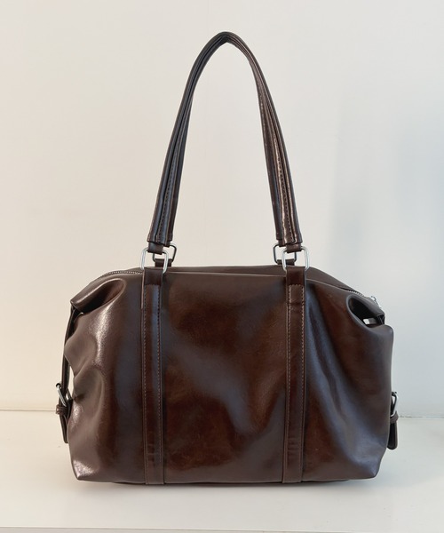 frunco(フランコ)の「【ZOZOTOWN限定】ドロストギャザー 2WAYショルダーバッグ(ショルダーバッグ・レディース・ブラック/ダークブラウン/ブラウン・FREE)」の21枚目の写真