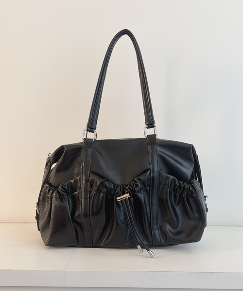 frunco(フランコ)の「【ZOZOTOWN限定】ドロストギャザー 2WAYショルダーバッグ(ショルダーバッグ・レディース・ブラック/ダークブラウン/ブラウン・FREE)」の17枚目の写真