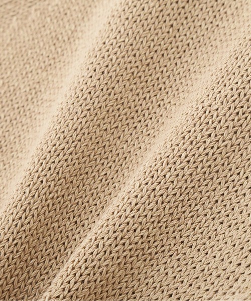 MARGARET HOWELL(マーガレットハウエル)の「PAPER COTTON(カーディガン/ボレロ・レディース・ベージュ/ブラック・2)」の12枚目の写真