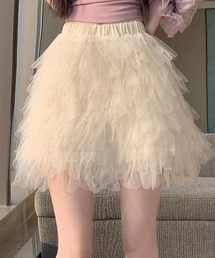 フリルショートスカート