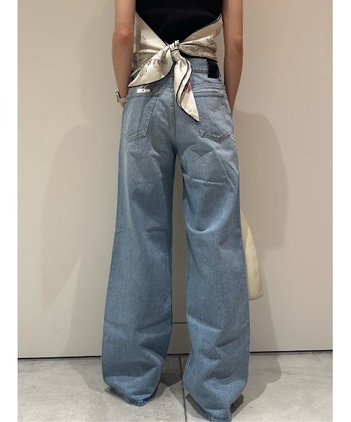 NAILS（ネイル）の「NAILS / ワイドバギー デニムパンツ（デニムパンツ・レディース・ブルー/ライトブルー・24/23/22/26/25）」の15枚目の写真