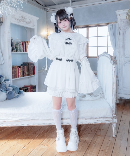 Whinny(ホワイニー)の「Whinny/《セットアップ可能♪》ぱんだの赤ちゃんぱんてぃ(その他パンツ・レディース・ブラック/ホワイト・FREE)」の5枚目の写真