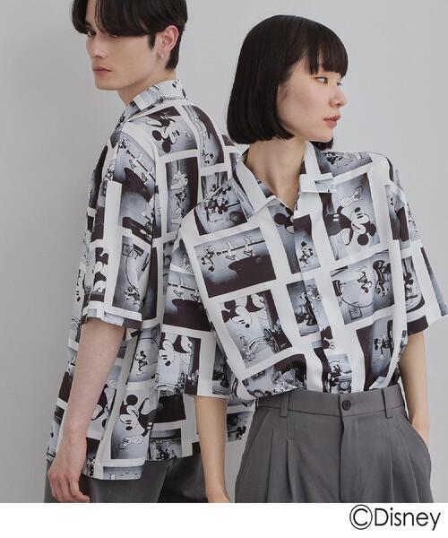 Disney(ディズニー)の「Disney capsule collection 総柄シャツ(シャツ/ブラウス・メンズ・ブラック/ホワイト/ブラック系・01/02/03)」の16枚目の写真