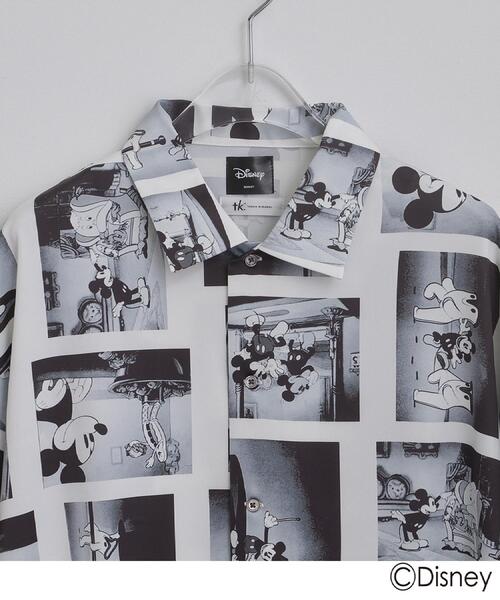 Disney(ディズニー)の「Disney capsule collection 総柄シャツ(シャツ/ブラウス・メンズ・ブラック/ホワイト/ブラック系・01/02/03)」の11枚目の写真