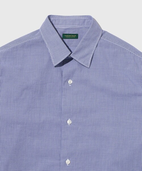 WILD LIFE TAILOR Adam et Rope'（ワイルドテーラーアダムエロペ　）の「PATTERN SHIRT（シャツ/ブラウス・メンズ・ホワイト系その他/ブルー系その他4/ブルー系その他5・M/S/L）」の4枚目の写真