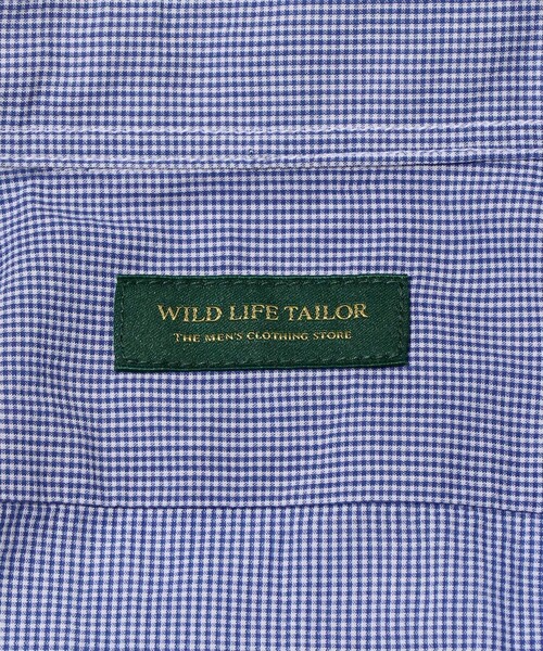 WILD LIFE TAILOR Adam et Rope'（ワイルドテーラーアダムエロペ　）の「PATTERN SHIRT（シャツ/ブラウス・メンズ・ホワイト系その他/ブルー系その他4/ブルー系その他5・M/S/L）」の7枚目の写真