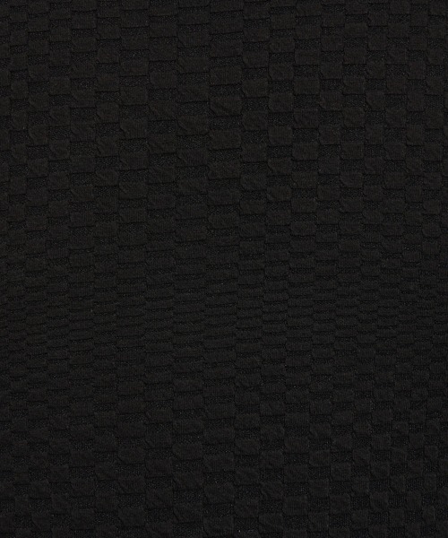 HIDEAWAYS NICOLE(ハイダウェイニコル)の「ジオメトリックブリスタージャカード5分袖パーカー(パーカー・メンズ・ホワイト×ネイビー/オフホワイト/ブラック・X-LARGE/LARGE/MEDIUM)」の17枚目の写真