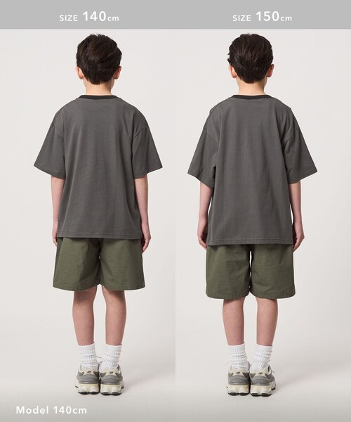 green label relaxing(グリーンレーベルリラクシング)の「【別注】<URBAMENT>TOM and JERRY リンガーTシャツ / キッズ 140cmー150cm(Tシャツ/カットソー・キッズ・レッド/ライトブルー/ダークグレー・140cm/150cm)」の15枚目の写真