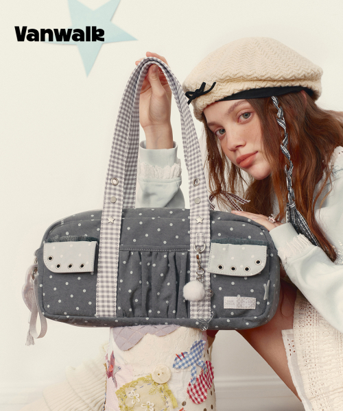 VANWALK（バンウォーク）の「August Tote Bag [Dark Gray]（ショルダーバッグ・レディース・ダークグレー・FREE）」の3枚目の写真