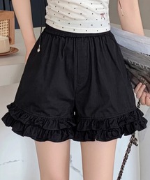 フリルヘムショートパンツ