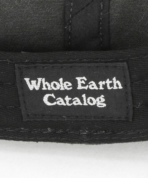 6(ロク)の「【別注】<WHOLE EARTH CATALOG ×6>ロゴキャップ(キャップ・レディース・ブラック・FREE)」の4枚目の写真