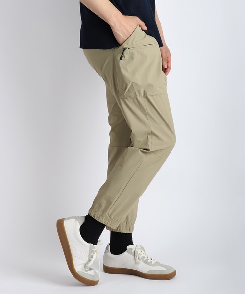 GERRY（ジェリー）の「GERRY ナイロントリコット ワーククライミングジョガーパンツ 接触冷感 UVカット 軽量 ストレッチ（その他パンツ・メンズ・カーキ/ブラック/ベージュ/ネイビー・S/M/LL/L）」の7枚目の写真
