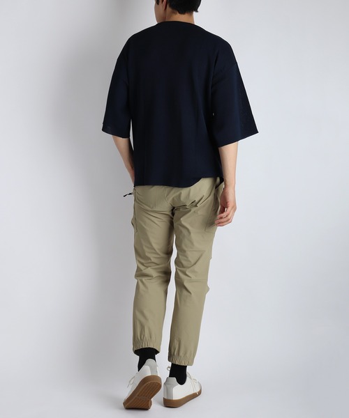 GERRY（ジェリー）の「GERRY ナイロントリコット ワーククライミングジョガーパンツ 接触冷感 UVカット 軽量 ストレッチ（その他パンツ・メンズ・カーキ/ブラック/ベージュ/ネイビー・S/M/LL/L）」の18枚目の写真