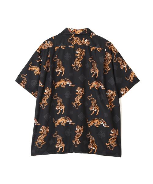 BEAVER（ビーバー）の「B omnivore/ビーオムニボー　TIGER S/S SHIRT（シャツ/ブラウス・メンズ・ブラウン/ブラック・L/M）」の3枚目の写真