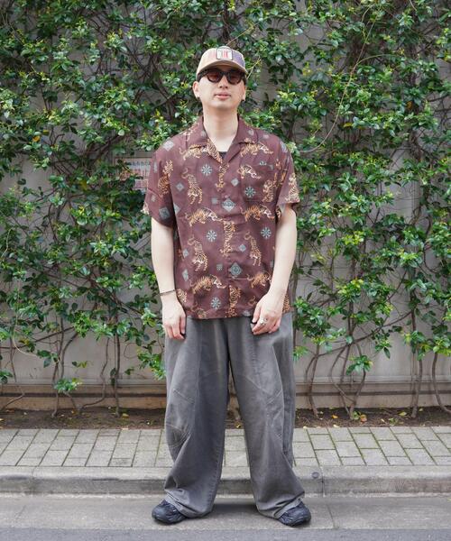 BEAVER(ビーバー)の「B omnivore/ビーオムニボー TIGER S/S SHIRT(シャツ/ブラウス・メンズ・ブラウン/ブラック・L/M)」の10枚目の写真