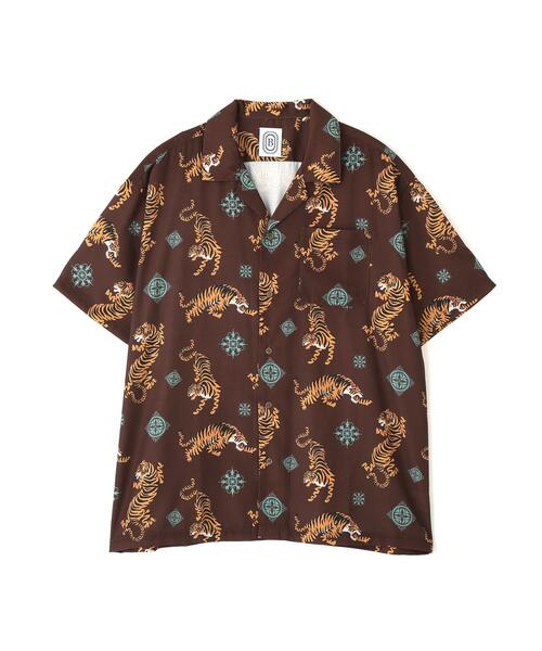 BEAVER(ビーバー)の「B omnivore/ビーオムニボー TIGER S/S SHIRT(シャツ/ブラウス・メンズ・ブラウン/ブラック・L/M)」の12枚目の写真