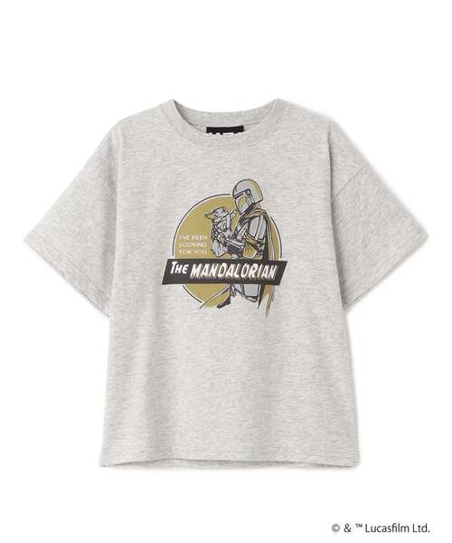 b・ROOM(ビールーム)の「【STAR WARS】【防汚・吸水速乾・UV】【カイテキ天竺】アソートグラフィックTシャツ(Tシャツ/カットソー・キッズ・ブラック/オフホワイト/トップグレー・120cm/130cm/140cm/110cm/150cm)」の9枚目の写真
