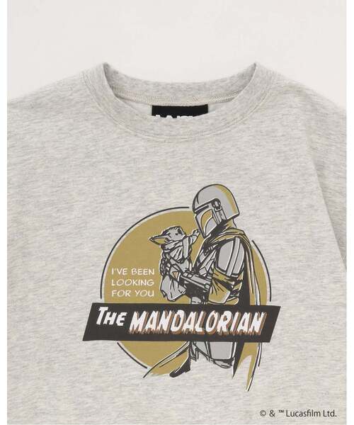 b・ROOM(ビールーム)の「【STAR WARS】【防汚・吸水速乾・UV】【カイテキ天竺】アソートグラフィックTシャツ(Tシャツ/カットソー・キッズ・ブラック/オフホワイト/トップグレー・120cm/130cm/140cm/110cm/150cm)」の7枚目の写真