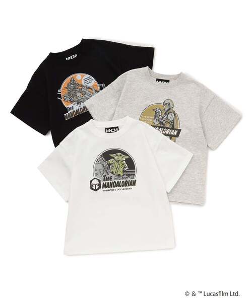 b・ROOM(ビールーム)の「【STAR WARS】【防汚・吸水速乾・UV】【カイテキ天竺】アソートグラフィックTシャツ(Tシャツ/カットソー・キッズ・ブラック/オフホワイト/トップグレー・120cm/130cm/140cm/110cm/150cm)」の21枚目の写真