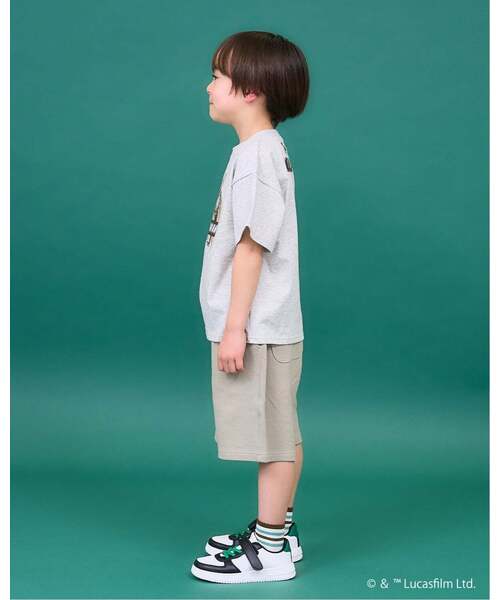b・ROOM(ビールーム)の「【STAR WARS】【防汚・吸水速乾・UV】【カイテキ天竺】アソートグラフィックTシャツ(Tシャツ/カットソー・キッズ・ブラック/オフホワイト/トップグレー・120cm/130cm/140cm/110cm/150cm)」の14枚目の写真