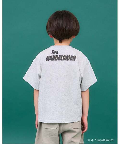 b・ROOM(ビールーム)の「【STAR WARS】【防汚・吸水速乾・UV】【カイテキ天竺】アソートグラフィックTシャツ(Tシャツ/カットソー・キッズ・ブラック/オフホワイト/トップグレー・120cm/130cm/140cm/110cm/150cm)」の13枚目の写真