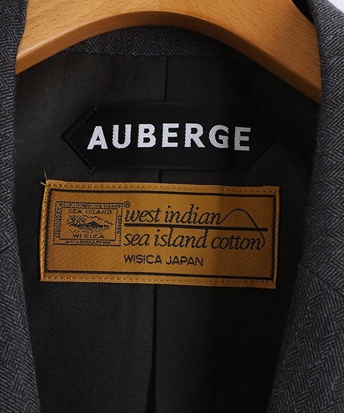 AUBERGE（オーベルジュ）の「AUBERGE / オーベルジュ：NATKING：AUSIC25A02[AST]（テーラードジャケット・メンズ・グレー系その他・40/42）」の4枚目の写真