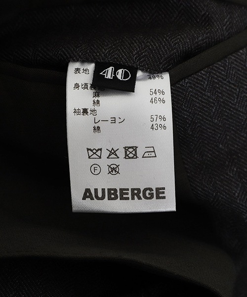 AUBERGE（オーベルジュ）の「AUBERGE / オーベルジュ：NATKING：AUSIC25A02[AST]（テーラードジャケット・メンズ・グレー系その他・40/42）」の11枚目の写真