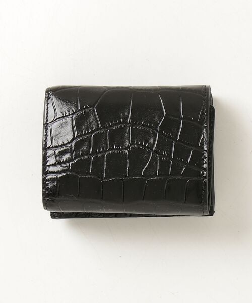 Maison Kitsune(メゾンキツネ)の「EDIE COMPACT WALLET(財布・レディース・ブラック・U)」の2枚目の写真