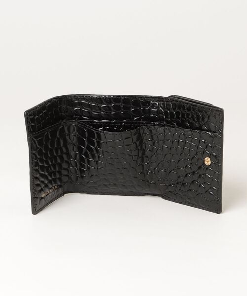 Maison Kitsune(メゾンキツネ)の「EDIE COMPACT WALLET(財布・レディース・ブラック・U)」の4枚目の写真